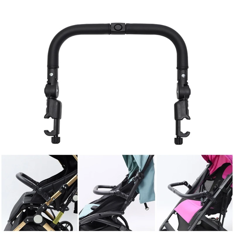 Baby Strollers Bumper Bar Replacement Handle Crossbar Pram Armrest Universal Adjustable Handlebar Fit Most Pushchair