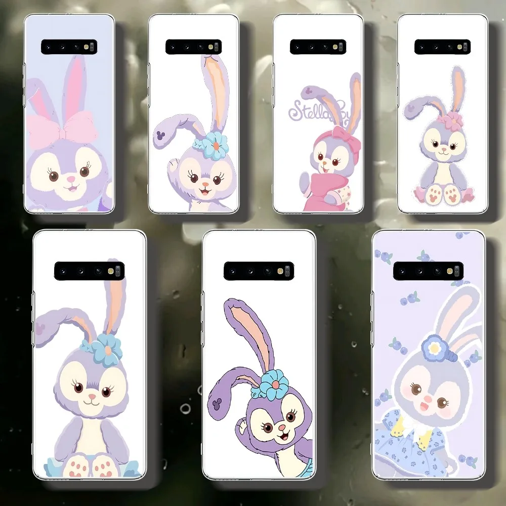

Cute Disney S-stellalou Phone Case For Samsung Galaxy A52 A12 A51 S21 Edge S22ULTRA S23 S20LITE Plus Ultra Transparent Cover