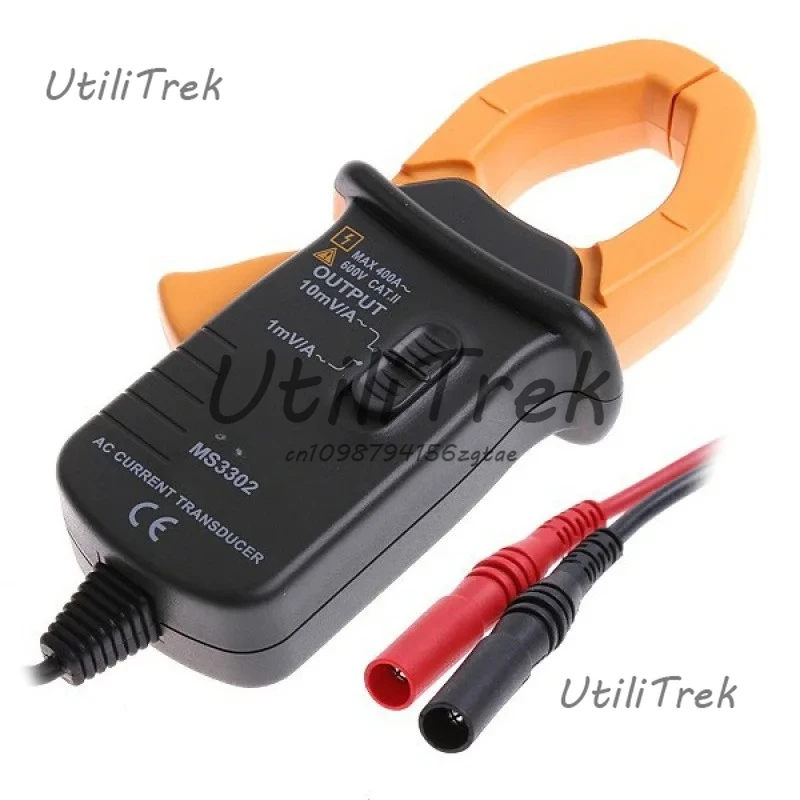 

Преобразователь тока переменного тока MS3302, совместимый с прижимной головкой мультиметра