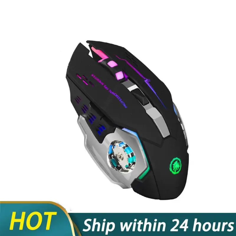 Bluetooth Mouse Gaming Computer Rechargeable Wireless Mouse USB Mechanical E-Sports Backlight PC Gamer Mouse For Computer