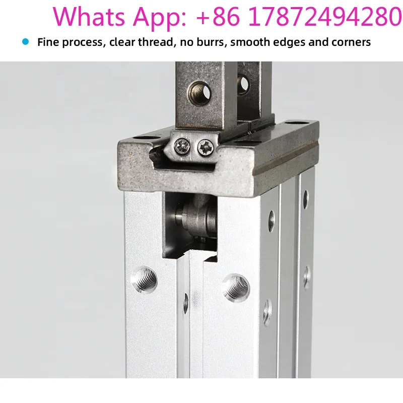 Single/double acting pneumatic air finger cylinder