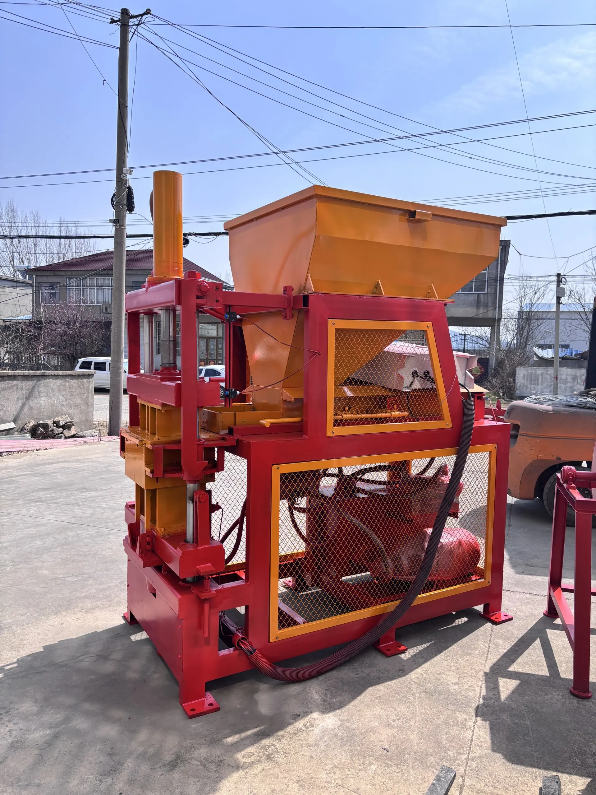 Wante Professional Eco-friendly YG2-10 Automatic Compressed Earth Block Machine for Construction Company