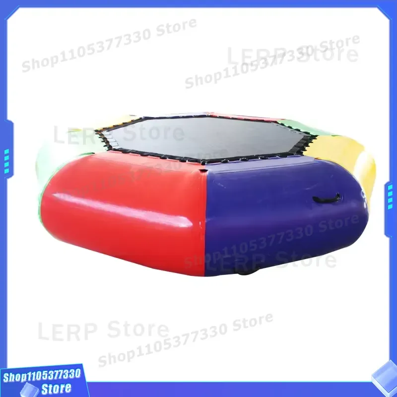 3m Outdoor Inflatable Water Trampoline Floating Jumping Mat For Lake Pool Summer Fun Durable PVC Bouncy Platform Toy Large 6