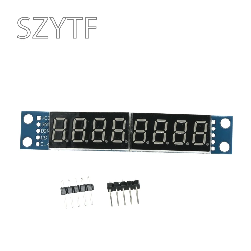 8-bit digital display module MAX7219 LED display Supports cascaded 8-bit serial 3 IO port control