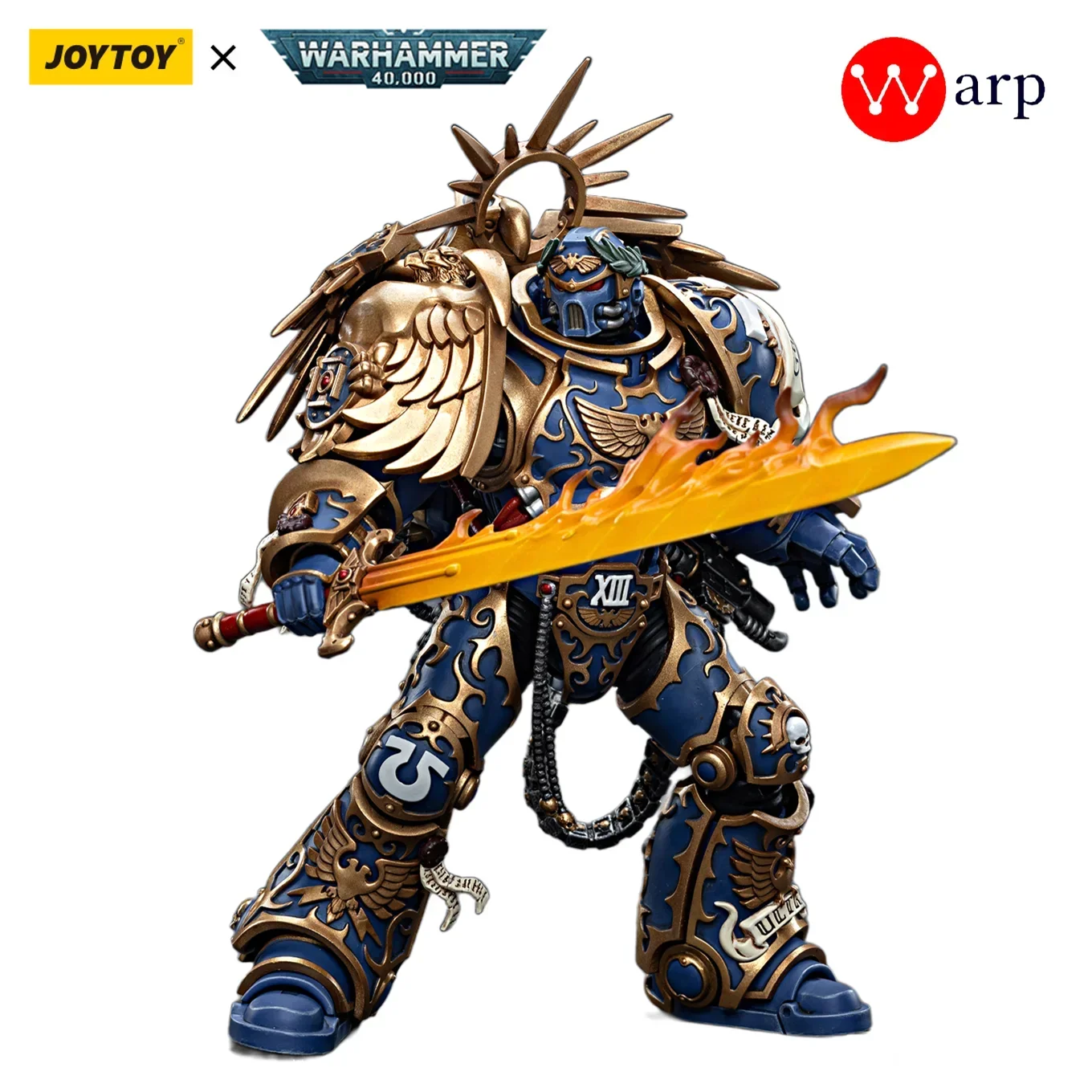 

[In-Stock] JOYTOY Warhammer 40k 1/18 Action Figure Ultramarines Primarch Roboute Guilliman The Victorious Anime Military Model