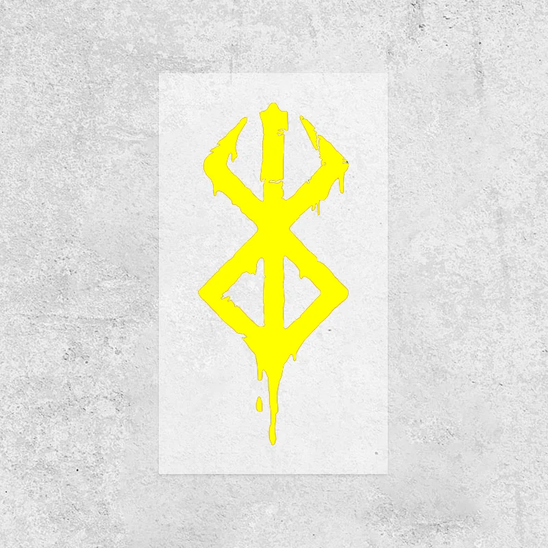 1PC Berserker Motorcycle Sticker Vinyl Decal for Motorbike Helmet Side Panel Car Window Electric Scooter Decoration image 3
