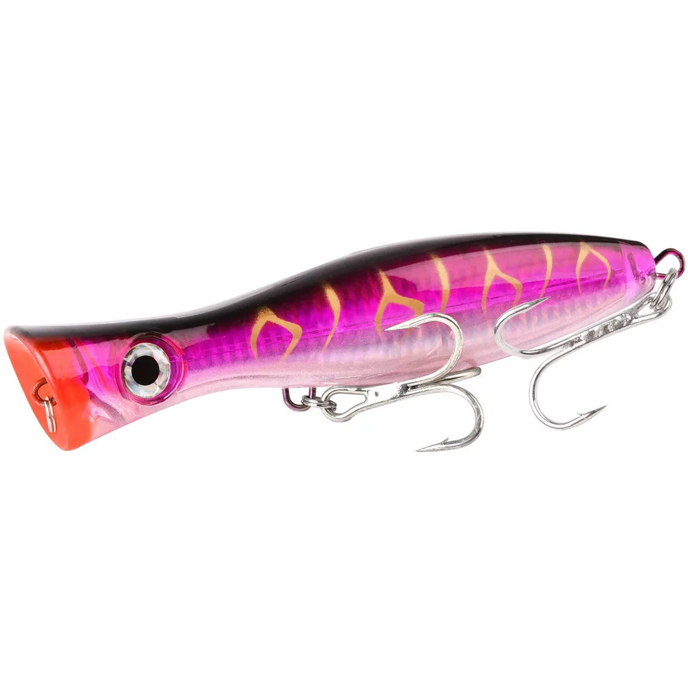 1pc 43g/83g Big Popper Floating Wobbler Fishing Lures,Topwater Trolling Artificial Plastic Hard Bait, Fishing Tackle view 6
