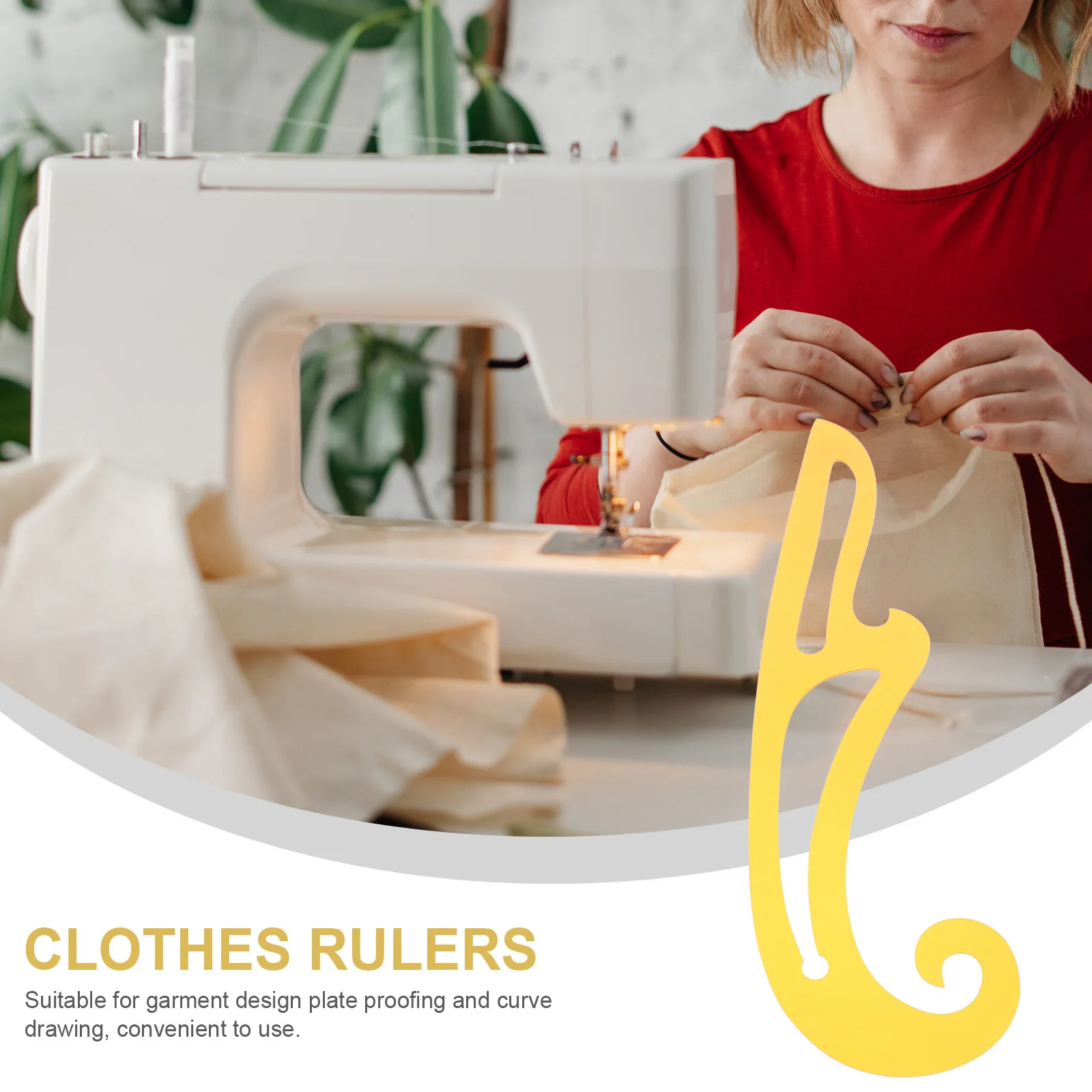 

Precision Sewing Ruler for Clothing Proofing and Pattern Drafting Non Scratch Surface Curve Template Tool for Accurate DIY