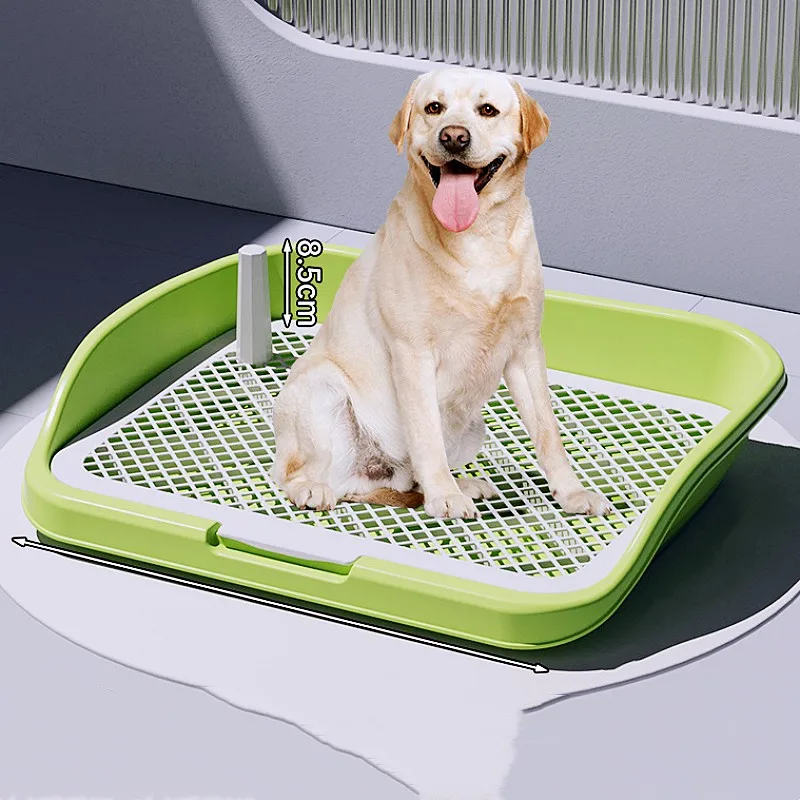 

Dog Toilet Puppy Litter Box Anti-splash Urine Toilet for Puppy Training Indoor Small Dog Litter Box Cleaning Tools Pet Supplies