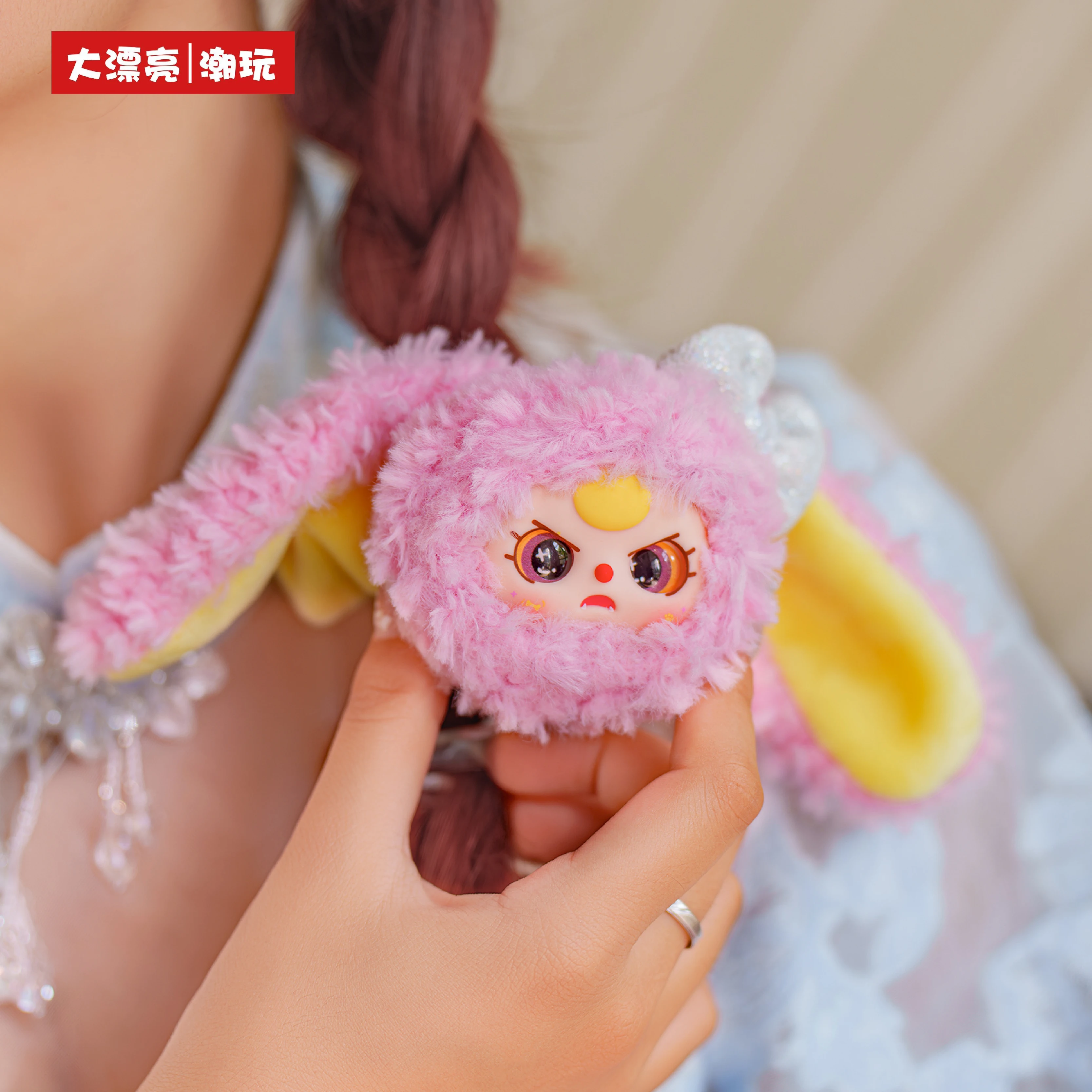 Baby Drie Bloem Haarring Serie Pluche Blind Box Schattig Haar Touw Hoofdband Prachtige Haarcirkel Hoofddeksels Speelgoed Mystery Box Gift