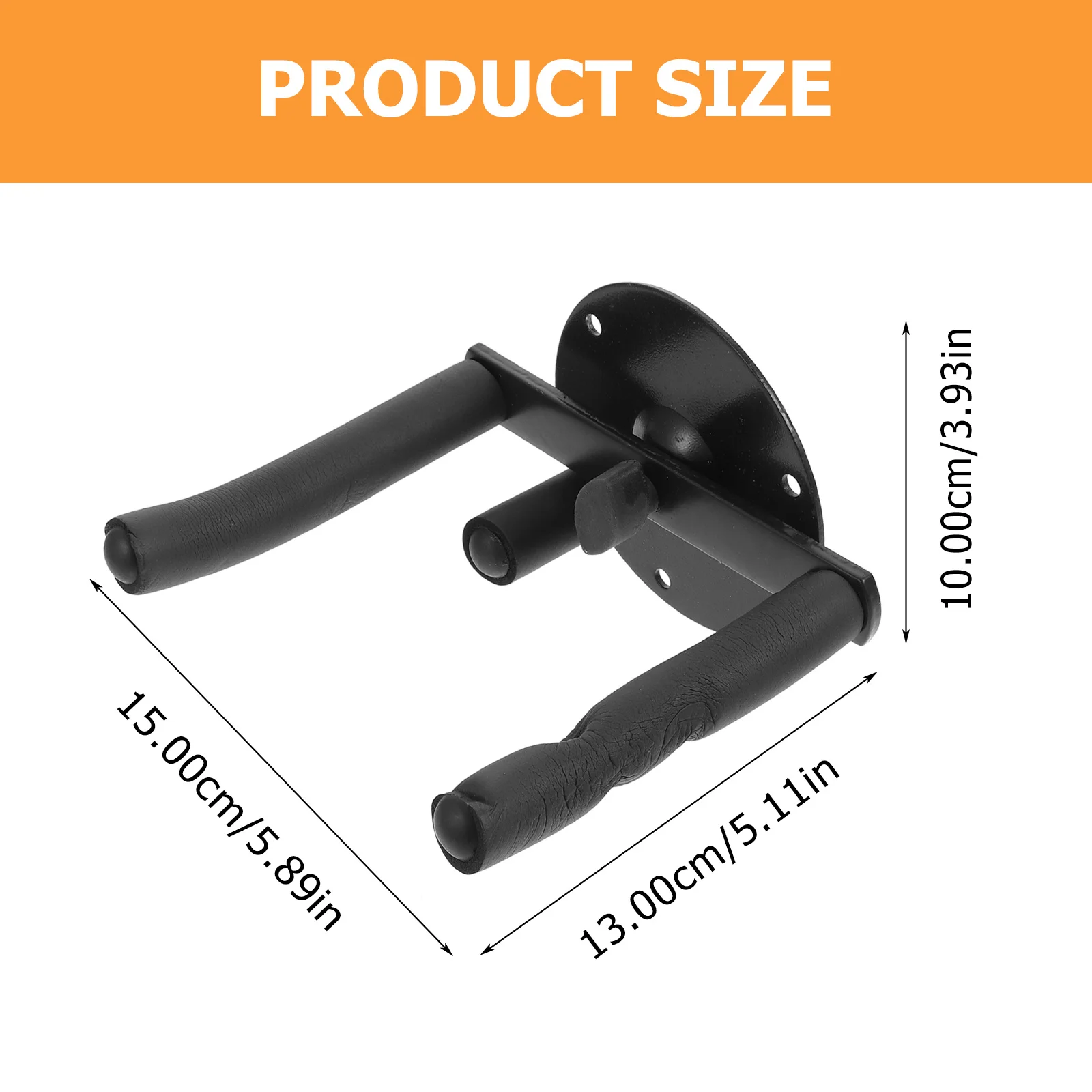 1 مجموعة البوق جدار هوك العملي دائم أداة حامل التصميم الإبداعي توفير المساحة عرض موقف البوق هوك شماعات #4