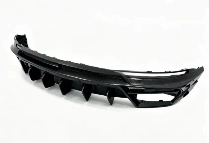 For  URUS Carbon Fiber MSY Style Body Kit Rear Bumper Add-on Lip Diffuser Factory Direct