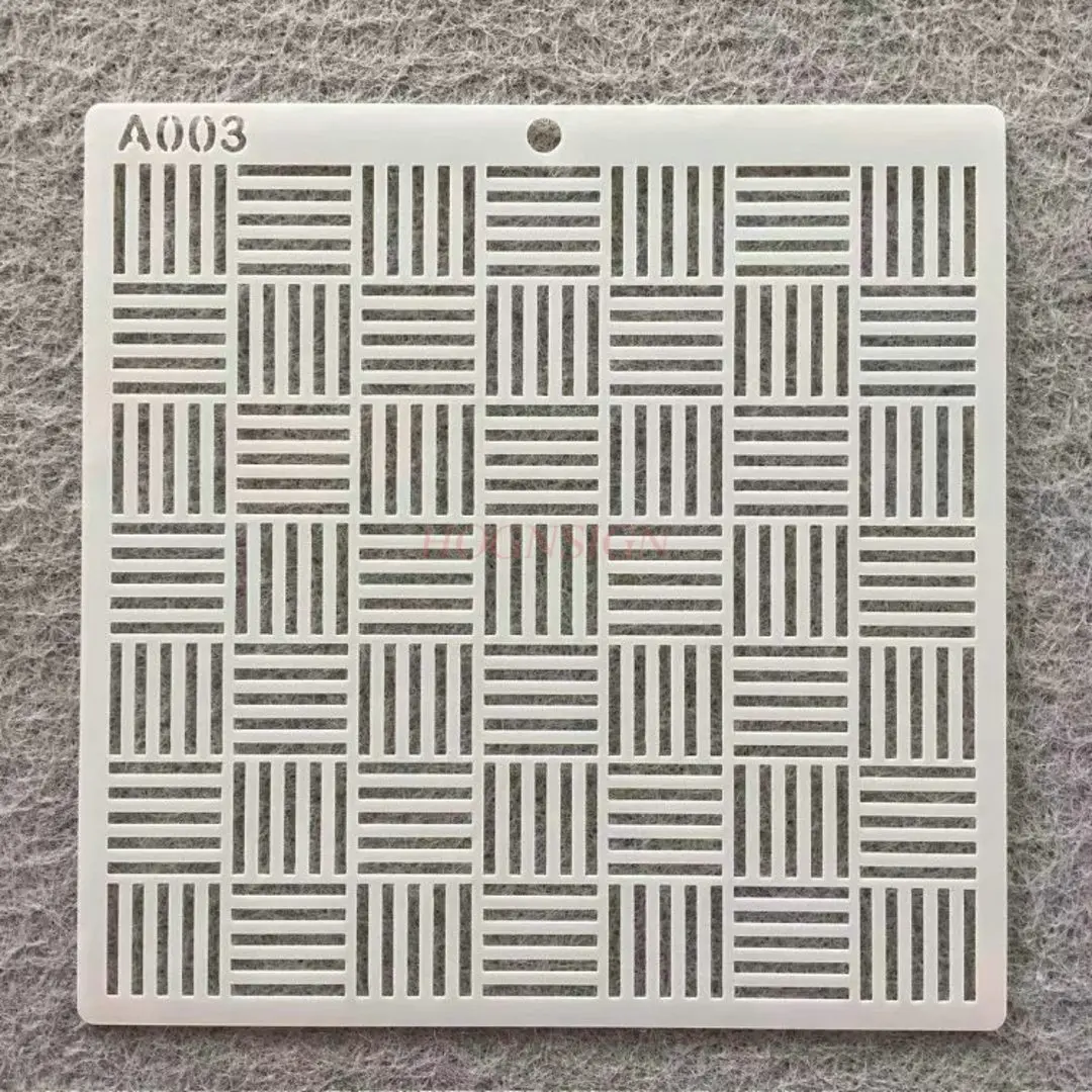 1 قطعة لوحة فنية جدارية نمط رذاذ إبداعي إنتاج قالب مجوف للحساب اليدوي المساعد #3