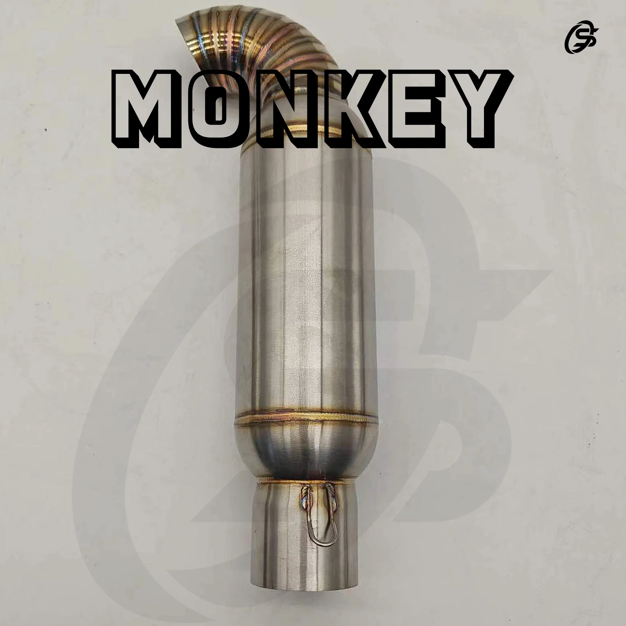 Monkey Z50 Exhaust Pipe Monkey Exhaust Stainless Steel Muffler Monkey Motorcycles Parts for HONDA Monkey Z50 Motor