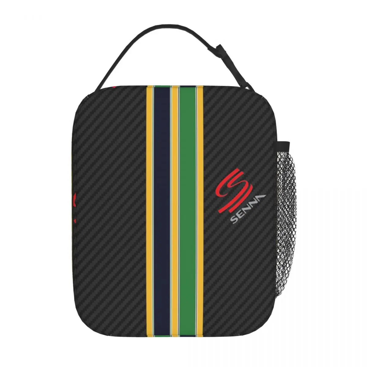 Ayrton Senna Insulated Lunch Bags Cooler Bag Reusable Meal Container High Capacity Lunch Box Tote Food Storage Bags Work Travel