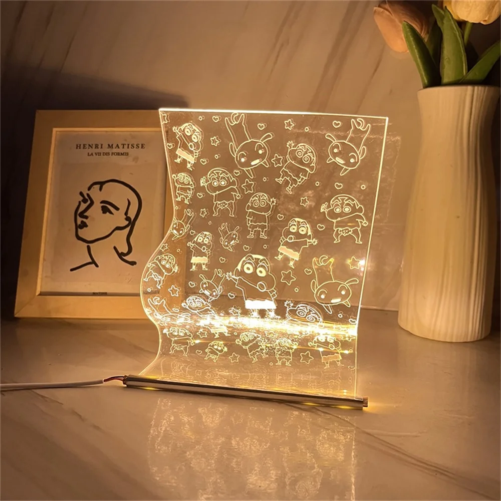 Lampe de défilement IP pour la décoration de la maison, lampes de décoration d'art, lumière d'ambiance, USB, cadeau, 3/7 couleurs, animation populaire