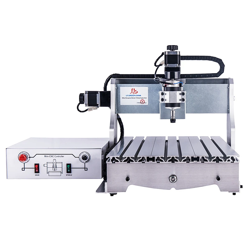 Mini CNC Milling Machine DIY Carving 4 Axis CNC 3040 Z-D PCB Drilling Machine Wood Router Woodworking