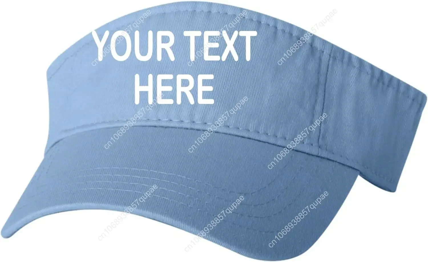 

Go All Out Adult Customized Add Your Own Text Embroidered Visor Dad Hat