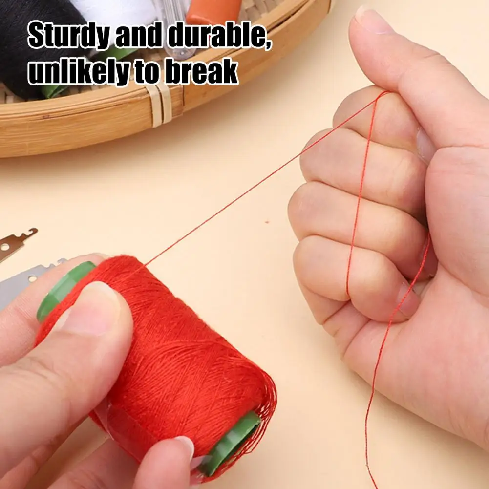 إبرة خيوط 34 قطعة مجموعة أدوات الخياطة لعشاق الخياطة اليدوية إبرة عراف مزيل الخيوط الكشتبانات إبر متنوعة #4