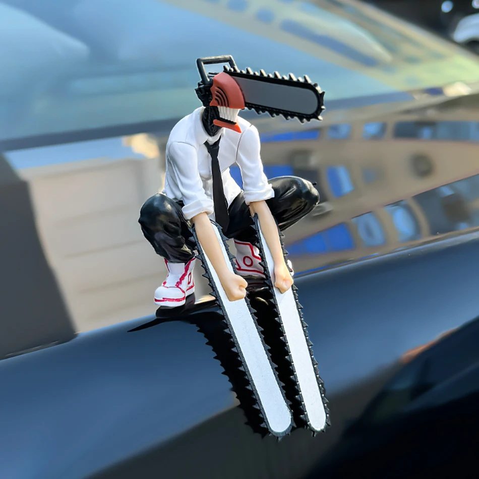 14 cm Chainsaw Man Anime Figuur Power/Denji Action Figure PVC Chainsaw Man Noodle Stopper Collectie Volwassen Model decoratie Speelgoed