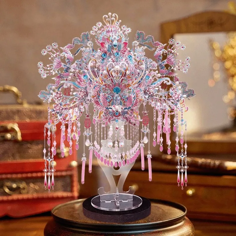 Fendai 22 Phoenix Crown 3D Metal Puzzle Assembling Model