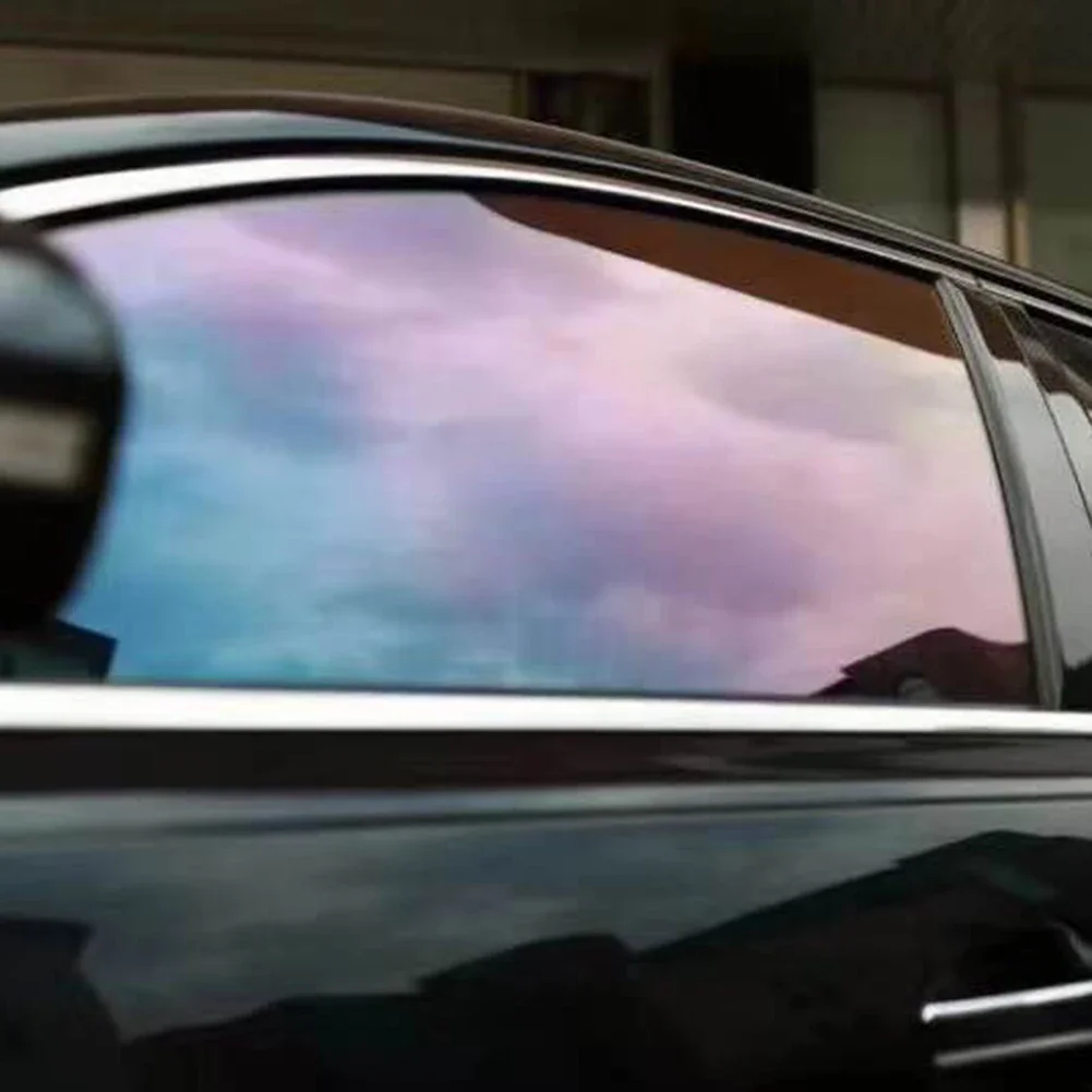 Red Elf 4099 Color Changing PET Car Window Tint Chameleon Film Anti Yellowing UV Barrier Clean Removable