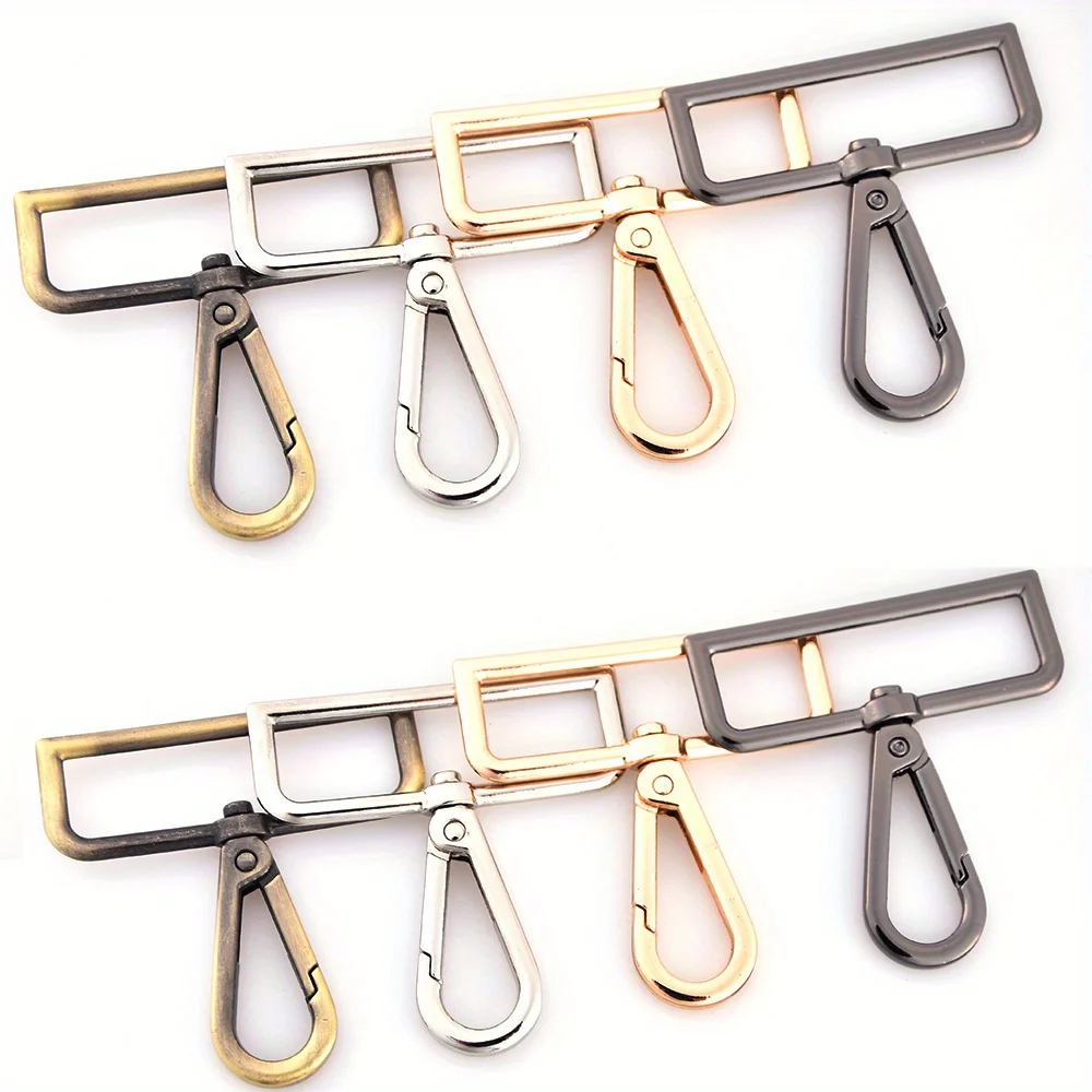 5pcs Metal Snap Hooks Clasps Strap Buckles Lobste Clip Hook For Keychain Bag Key Rings Making Bag Chain Part Craft Sewing 50mm