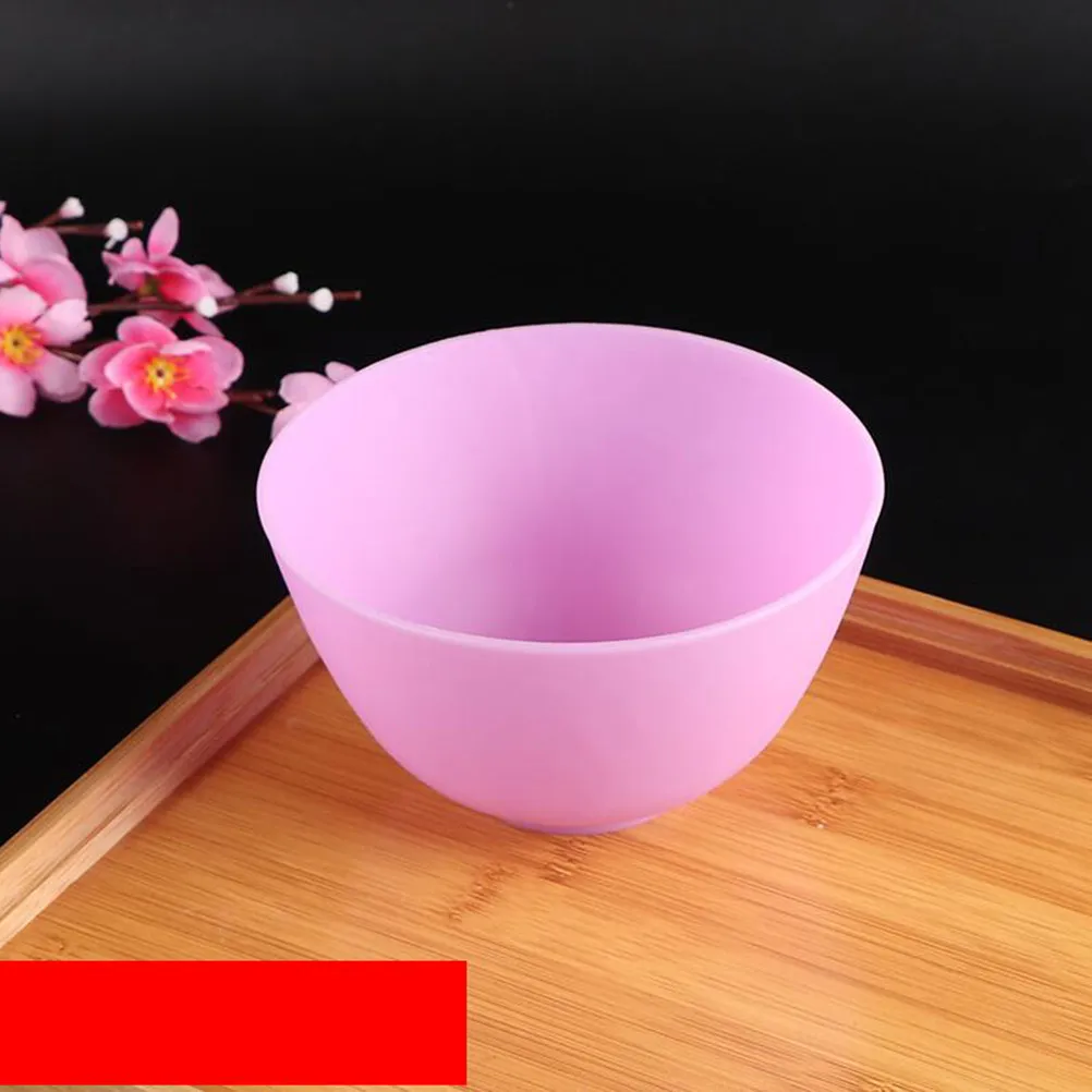 Silicone Bowl 8 X5CM Anti drop Odorless Home Use Mask Mixing Prep Measuring Bowl for Facial Baking Tool