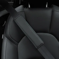 1pc blue line linehide Car Interior Seat Belt Protector Cover For Car Auto Accessories