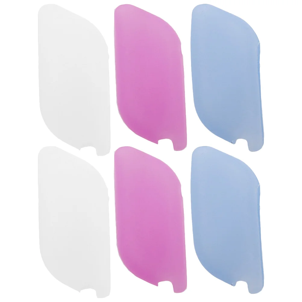 

6 Pcs Silicone Toothbrush Travel Case Silica Gel Covers Caps