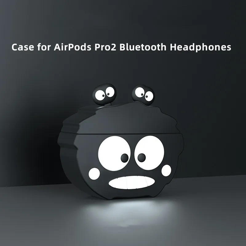 Apple Airpods Pro 2用保護ケース,Bluetoothヘッドセット,落下防止,ポータブル,コンパクト