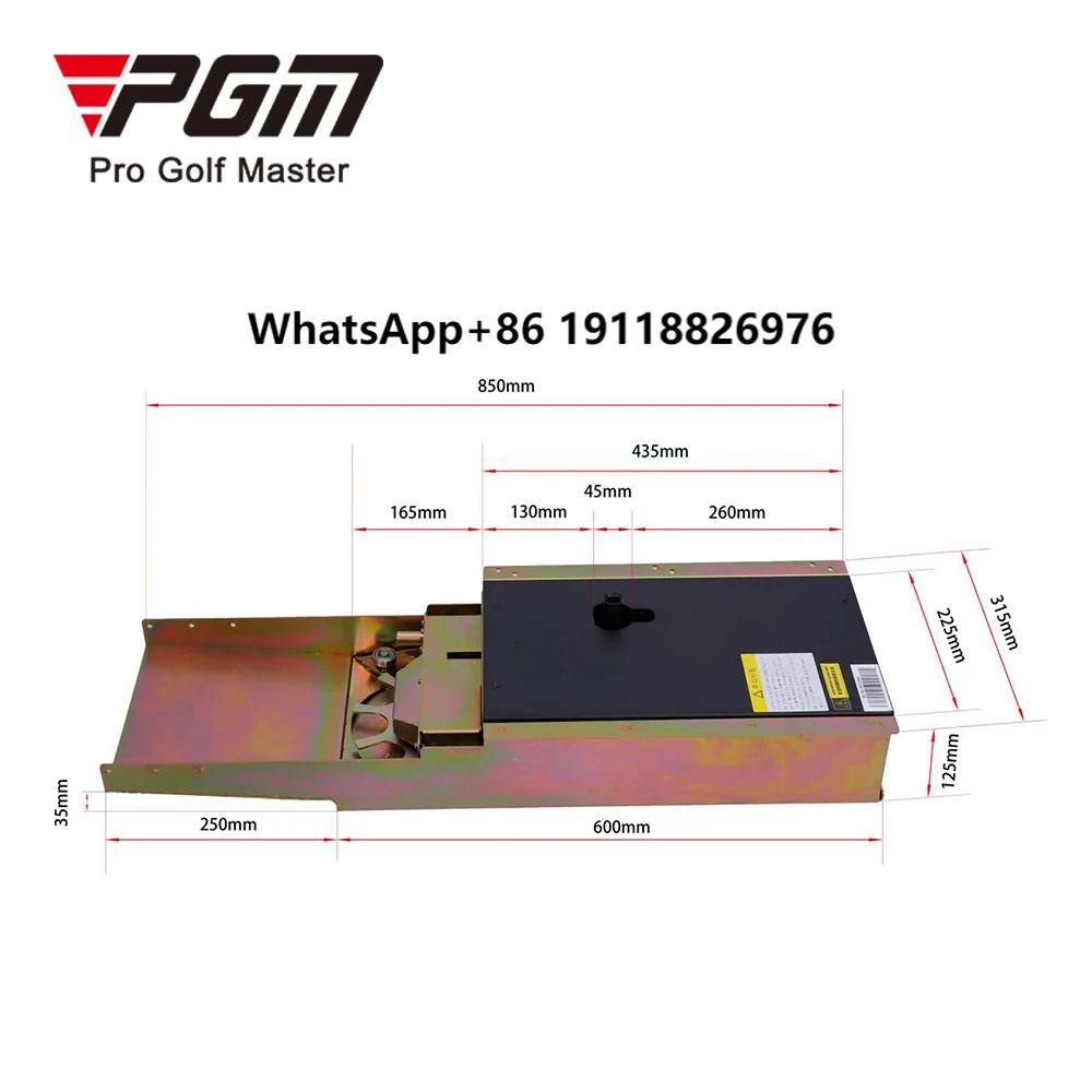 

PGM WG022-338 Indoor Automatic Golf Ball Return Auto Tee up System Automatic Golf Ball Dispenser Machine