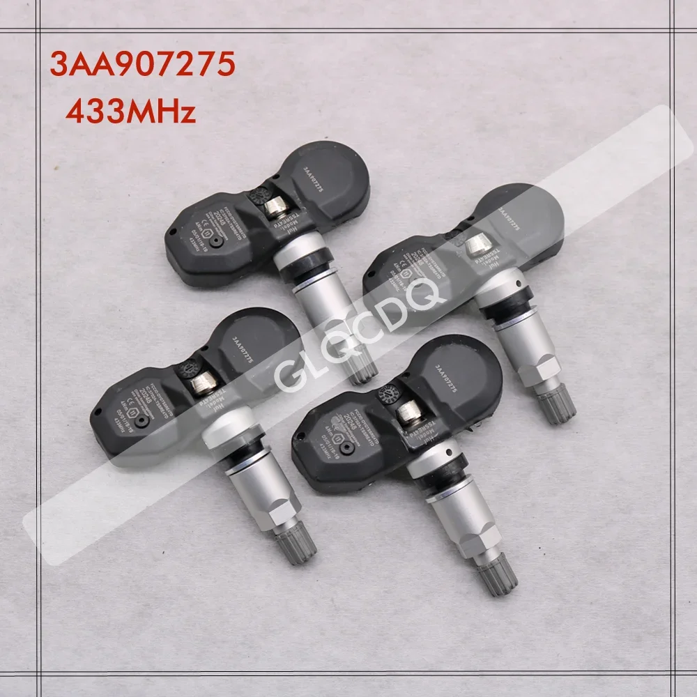 TIRE AIR PRESSUR FOR 2010 2011 2012 2013 2014 VOLKSWAGEN PASSAT TIGUAN 433MHz TPMS TIRE PRESSURE SENSOR 3AA907275 3AA907275B