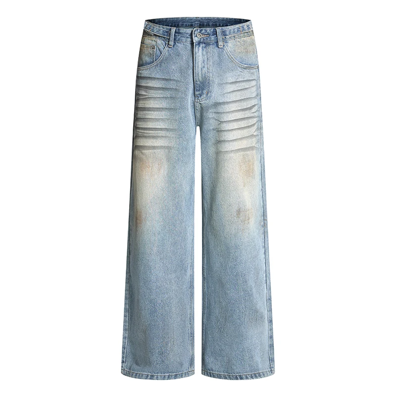 

Новые мужские джинсы New Town Guangzhou для осени и зимы, повседневные, прямого кроя, эластичные, удобные, длинные брюки с низкой посадкой, на шнурке, из вельвета