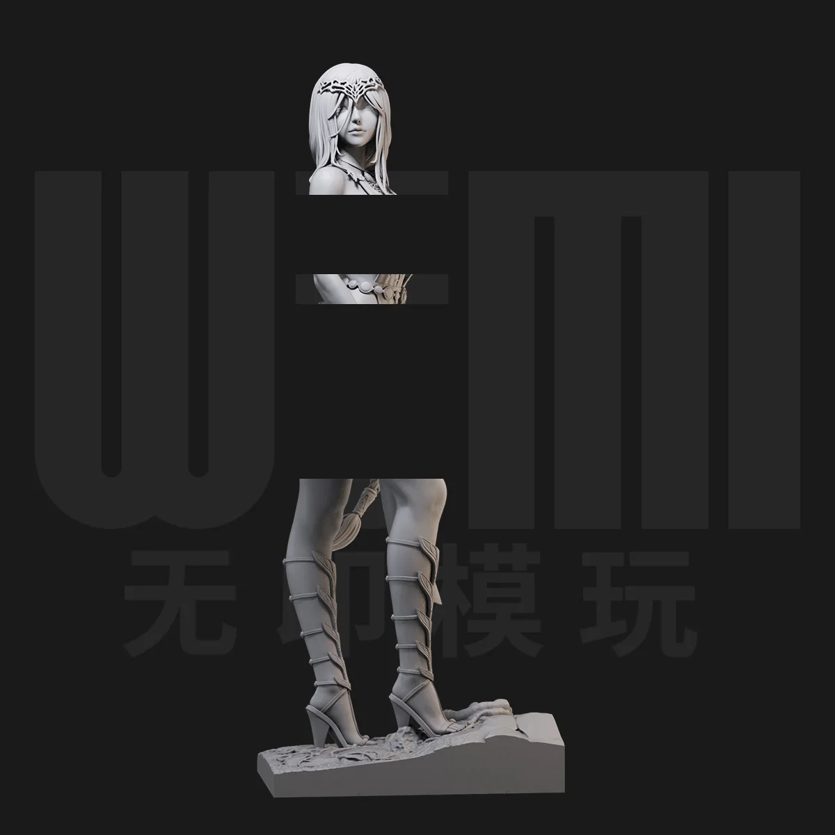 

1/24 GK Белая модель фигурки 3D печатная модель солдата
