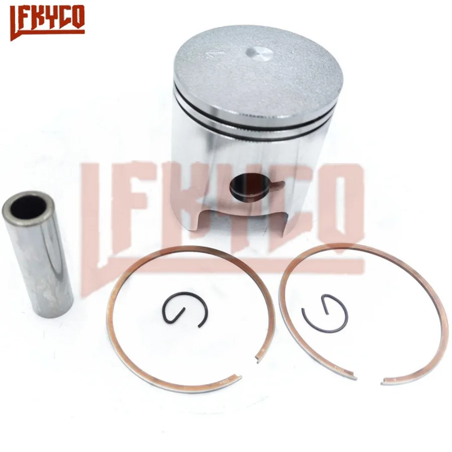 Silnik dwusuwowy części silnika 56mm STD + 25 + 50 + 75 + 100 otwór dla Suzuki TS125 TS 125 125CC Cylinder sworzeń tłokowy 14mm zestaw pierścieni
