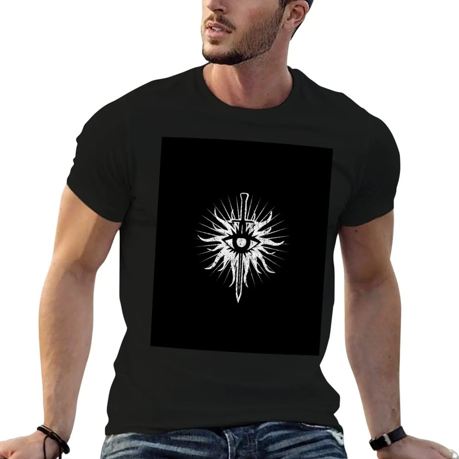 T-shirt Inquisition Sigil pour homme, t-shirt en coton pour homme, t-shirt d'été pour homme, t-shirt en coton