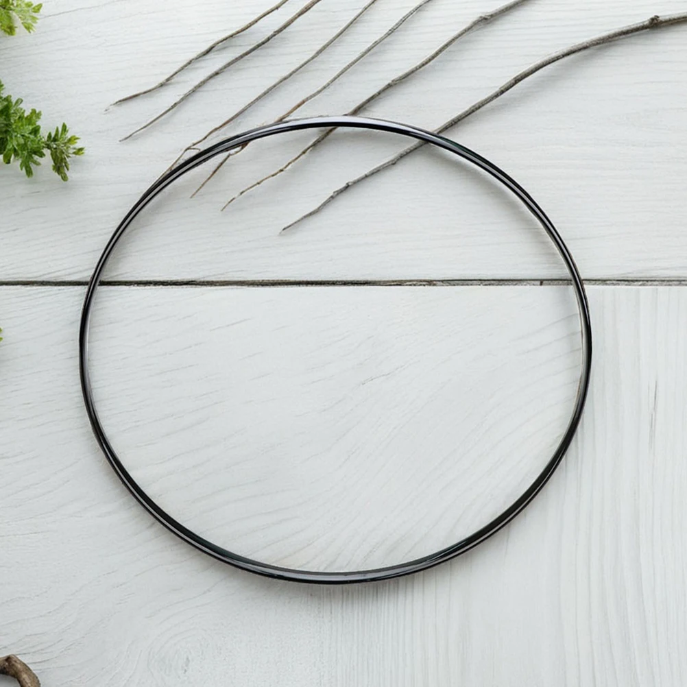 

Black Rubber Drum Hoop 12.58 Inch Snare Side Hoop Percussion Hardware Drum Rim Replacement Percussion Instrument Parts