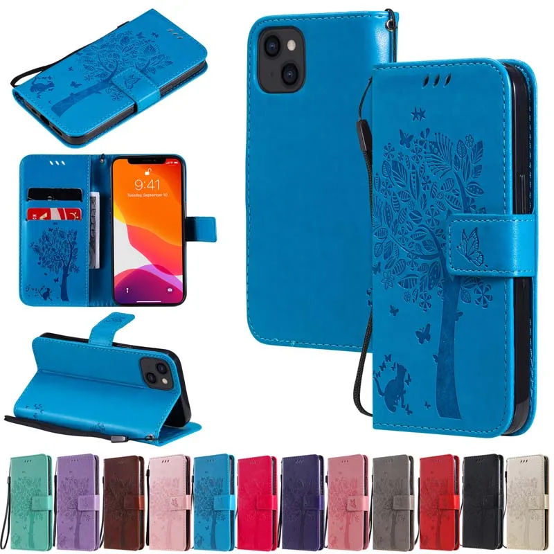 

Leather Flip Case For iPhone 11 12 Mini 13 Pro Max Wallet Cards Cover for iPhone X XR XS 4 4s 5 5s 6 6s 7 8 Plus Phone Cases