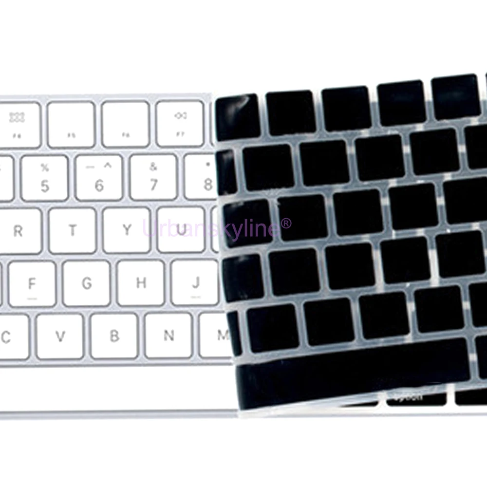 Capa de teclado para imac magic a1644 a1843 a1314 a1243 a2449 a2450 a2520 bluetooth silicone protetor caso da pele g6 para apple