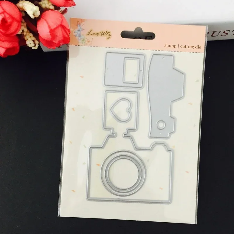 Camera  Metal Cutting Dies Stencils Die Cut for DIY Scrapbooking Album Paper Card Embossing