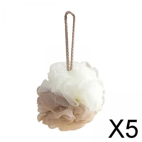 

Мягкий подвесной удобный шар для душа для путешествий, 5 шт.