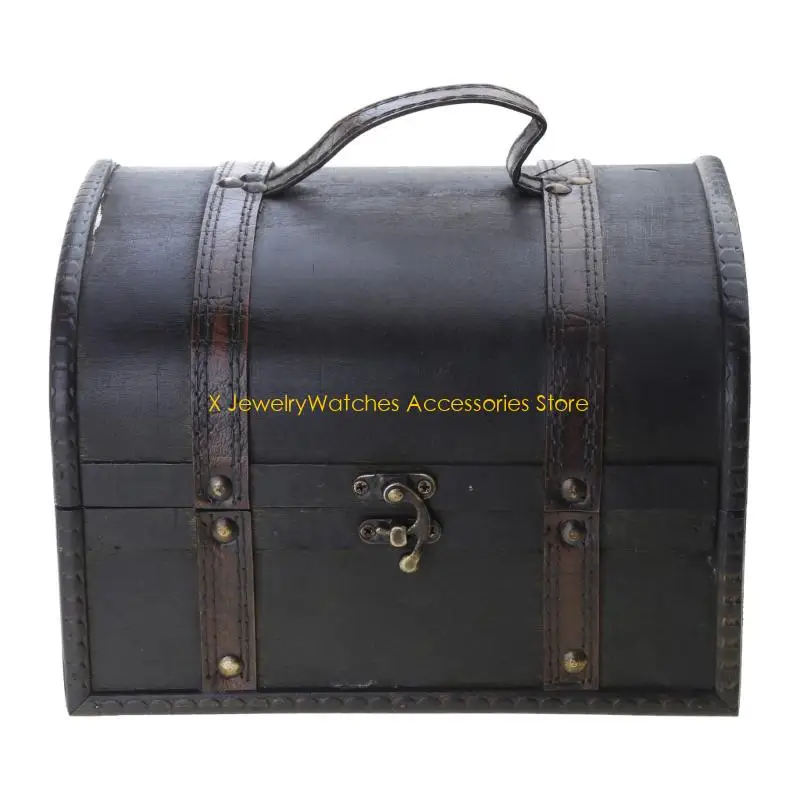 

31KD Fashion Jewelry Box with Map Pattern Jewelry Box Storage Chest