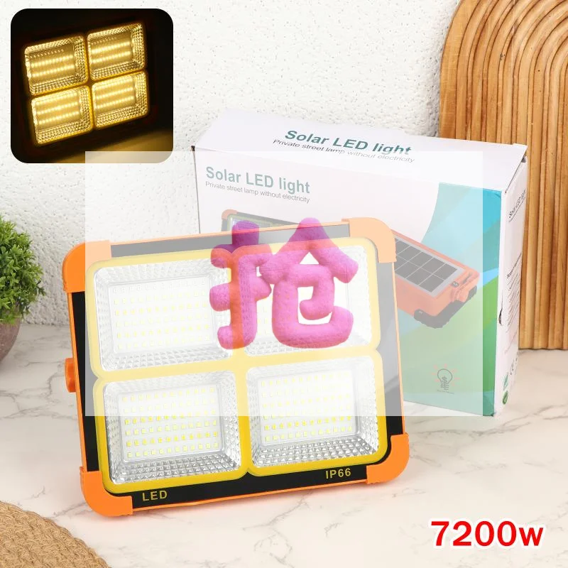 

Светодиодный солнечный фонарь с USB-зарядкой, водонепроницаемый, портативный, для кемпинга, ночного рынка, освещения торговых палаток