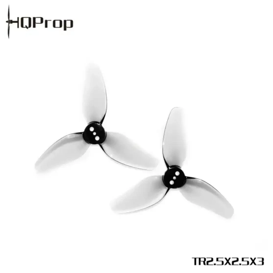 10Pairs(10CW+10CCW)HQProp TR2.5X2.5 2.5 Inch 3-Blade PC Propeller 1.15g Ultralight RC FPV Racing Tiny Whoop Drone Props
