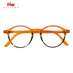 Meeshow Round Reading Glasses NEW Men Women cat eye Glasses Stylish Eyeglasses Lesebrillen with Diopter  +1.0 +1.5 +2.0 Summer