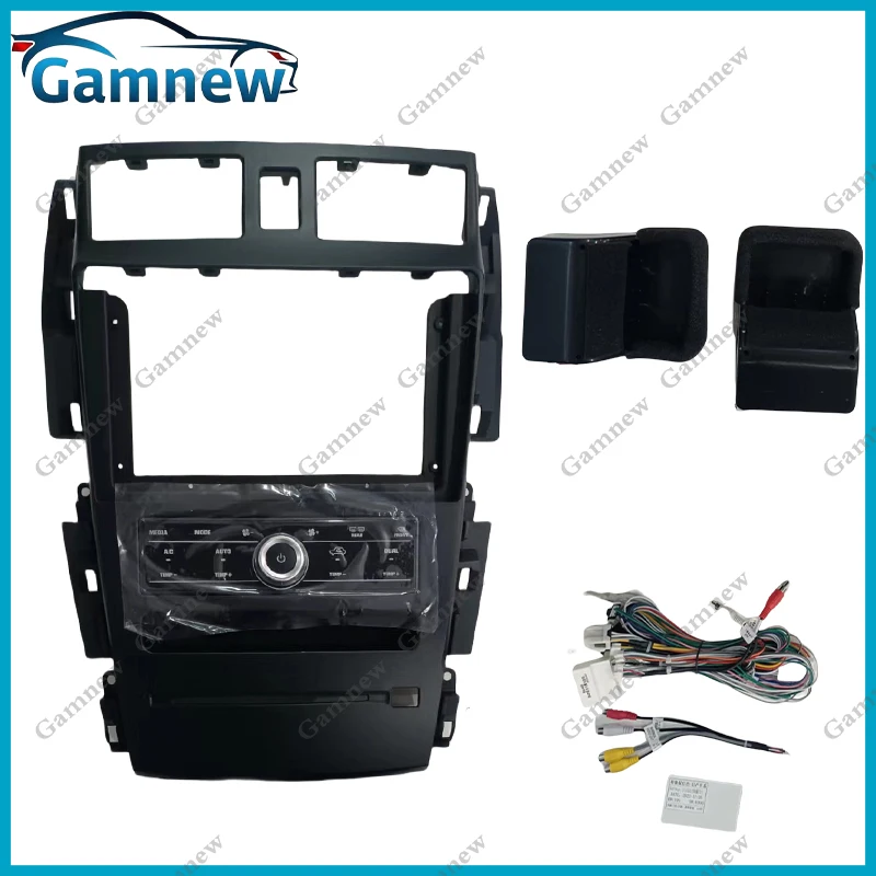 9 Inch Car Frame Fascia Adapter Canbus Box Decoder Android Radio Dash Fitting Panel Kit For Nissan Teana J31 Cefiro 2003-2007