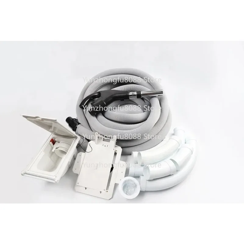 Home Central Vacuum Cleaning System Hide a Hose Set - Efficient Dust Collection for Residential Use