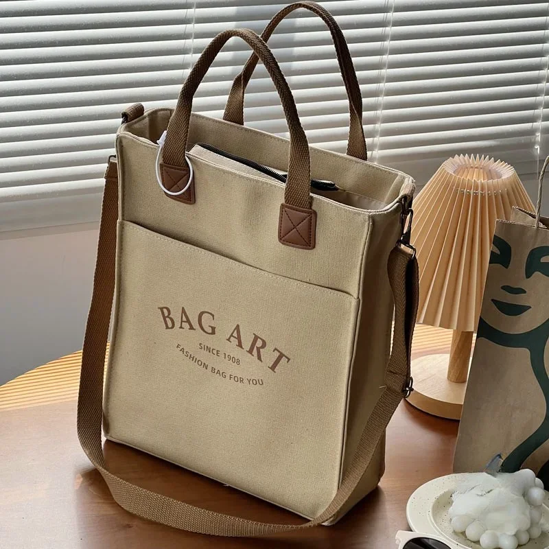 Small Tote Bags for Women Canvas Bag for Student Bento Shoulder Bags for Women Carrying Crossbody Bag for Women Mother Kids Bag