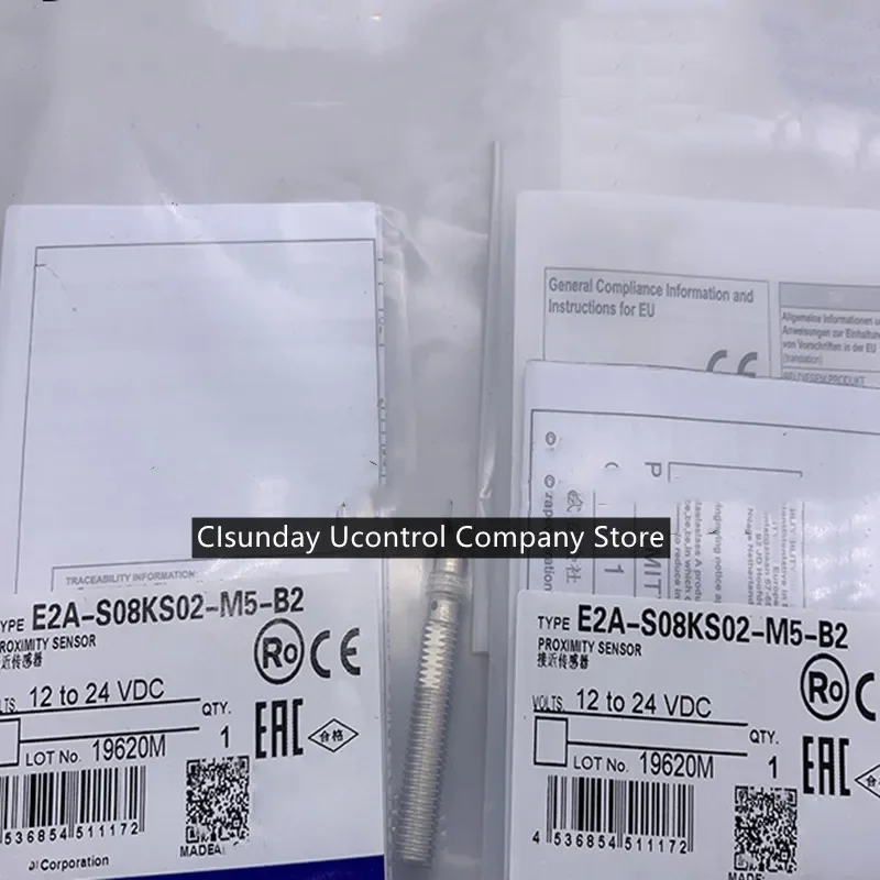 

3pcs New inductor sensor E2A-S08KS02-M5-B1 E2A-S08KS02-M5-C1 E2A-S08KS02-M5-B2 E2A-S08KS02-M5-C2